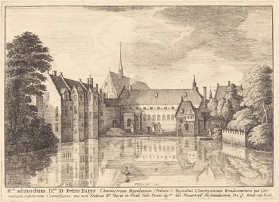 Groenendael Abbey af Wenceslaus Hollar