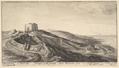 Henrietta Fort, ca. 1670. af Wenceslaus Hollar