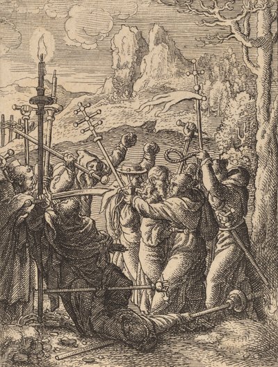 Jesus taget. af Wenceslaus Hollar