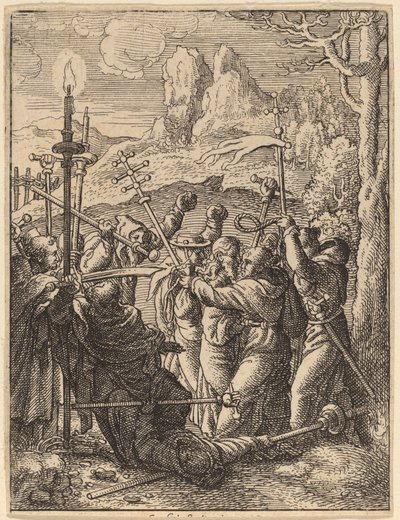 Jesus taget af Wenceslaus Hollar
