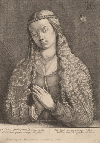 Katharine Furlegerin, 1646. af Wenceslaus Hollar