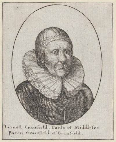 Lionell Cranfield, jarl af Middlesex, baron Cranfield af Cranfield, 1644., 1644. af Wenceslaus Hollar