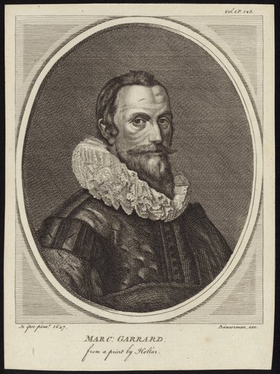 Marc Garrard af Wenceslaus Hollar