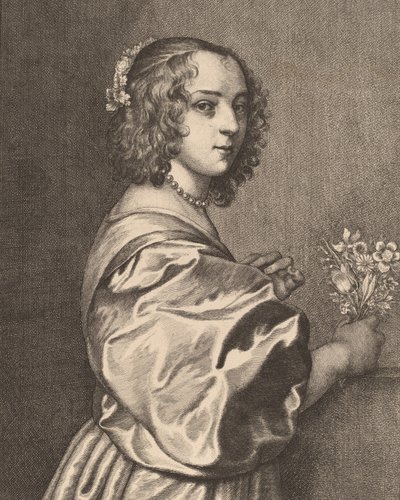 Margaret Lemon, 1646. af Wenceslaus Hollar