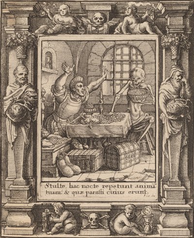Grim, 1651. af Wenceslaus Hollar