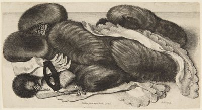 Pelsmuffer og pynt af Wenceslaus Hollar