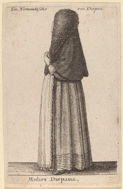 Diepanas kone af Wenceslaus Hollar