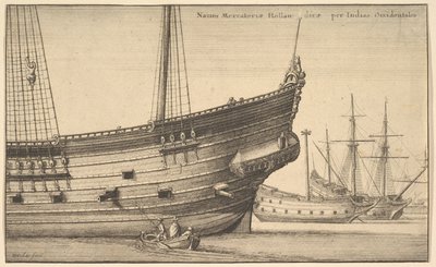 Hollandsk Vestindienmand Hollandsk Vestindien, 1625-77 af Wenceslaus Hollar