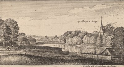 I nærheden af Albury, 1645. af Wenceslaus Hollar