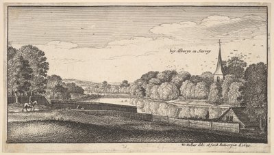 I nærheden af Albury, 1645. af Wenceslaus Hollar