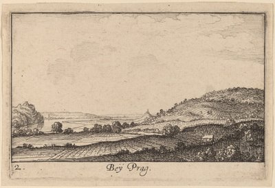 Nær Prag af Wenceslaus Hollar