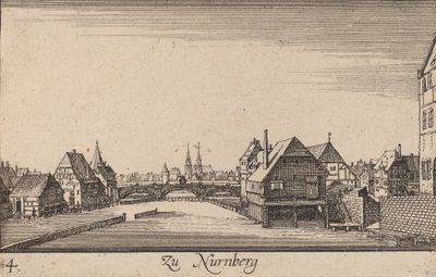 Nürnberg, 1635. af Wenceslaus Hollar