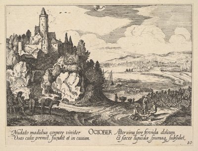 oktober 1628-29. af Wenceslaus Hollar