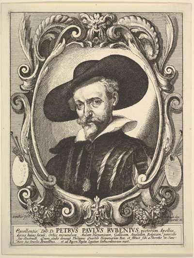 Peter Paul Rubens Petrus Paulus Rubenius, 1625-77. dani af Wenceslaus Hollar