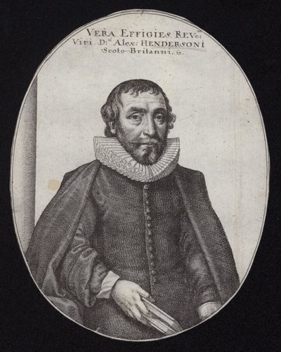 Pastor Alexander Henderson af Wenceslaus Hollar