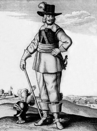 Robert Devereux, 3. jarl af Essex af Wenceslaus Hollar