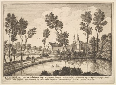 Rothendael Abbey, 1648. af Wenceslaus Hollar