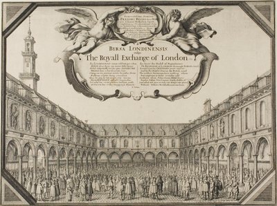 Kongelig Børs af Wenceslaus Hollar