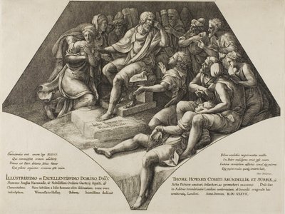 Seleukos og hans søn af Wenceslaus Hollar