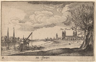 Speyer af Wenceslaus Hollar