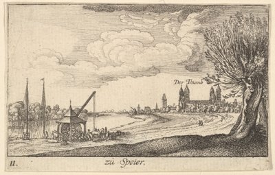 Speyer, 1635. af Wenceslaus Hollar