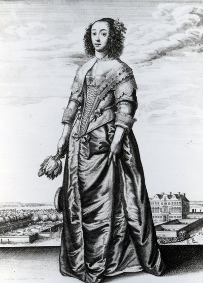 Forår, 1643 (ætsning) af Wenceslaus Hollar