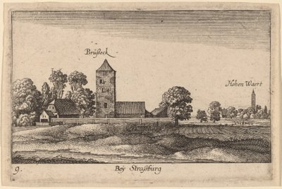Strasbourg af Wenceslaus Hollar