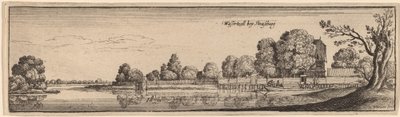 Strasbourg: Et betalingshus, ca. 1632. af Wenceslaus Hollar