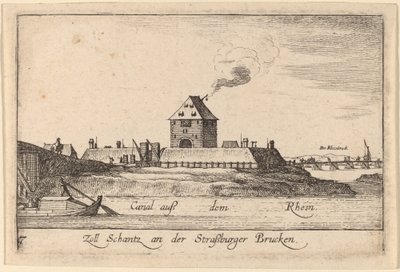 Strasbourg: Bompengehuset af Wenceslaus Hollar