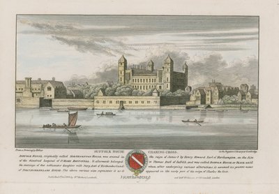 Suffolk House, Charing Cross, London af Wenceslaus Hollar