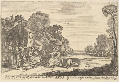 Sommer, 1629. af Wenceslaus Hollar