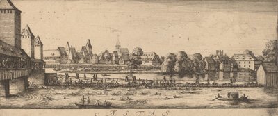 Sommer: Badestedet, ca. 16281629. af Wenceslaus Hollar