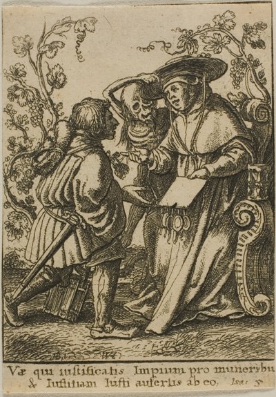 Kardinalen og Døden af Wenceslaus Hollar