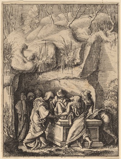 Entombment af Wenceslaus Hollar