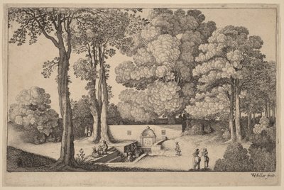 Mineralkilden af Wenceslaus Hollar