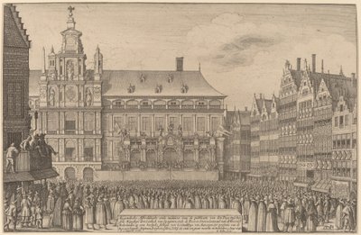 Freden i Munster af Wenceslaus Hollar
