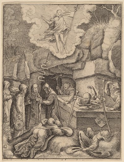 Opstandelsen af Wenceslaus Hollar