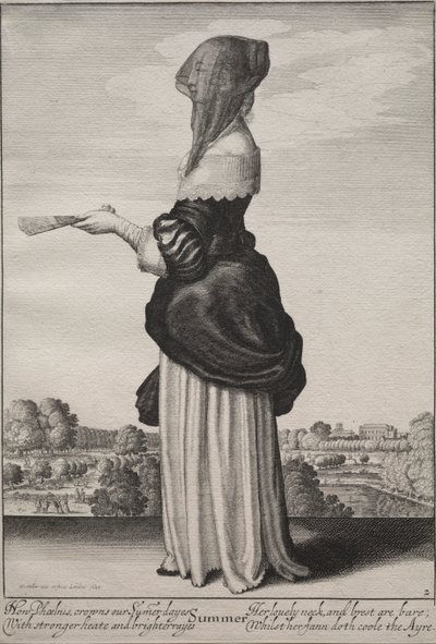 Årstiderne: Sommer af Wenceslaus Hollar
