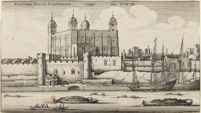 Tower of London af Wenceslaus Hollar