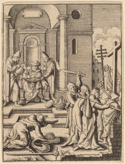 Håndvasken af Wenceslaus Hollar