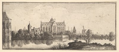 Kirken ved vandet, 1625-77. af Wenceslaus Hollar