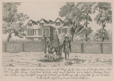 Latymeres hus i Hackney af Wenceslaus Hollar