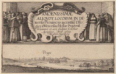 Titel side af Wenceslaus Hollar