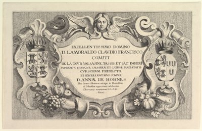 Titel på Indtræden i Hemissem, 1625-77. af Wenceslaus Hollar