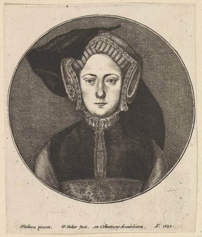 Ukendt kvinde, 1647. af Wenceslaus Hollar
