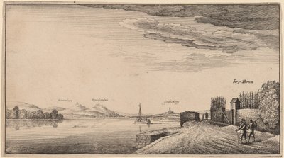 Udsigt over Lewenberg af Wenceslaus Hollar