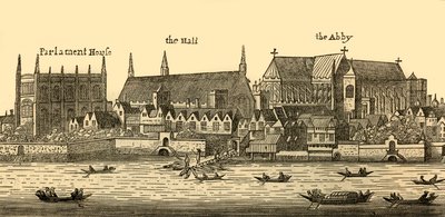 Westminster i 1640, 1881. af Wenceslaus Hollar