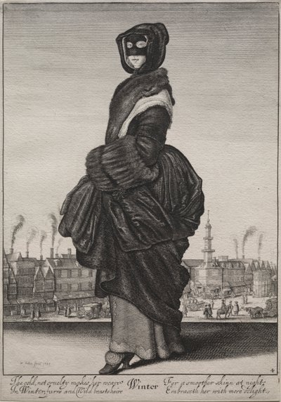 Vinter af Wenceslaus Hollar