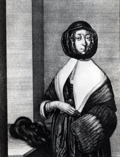 Vinter, 1641 af Wenceslaus Hollar
