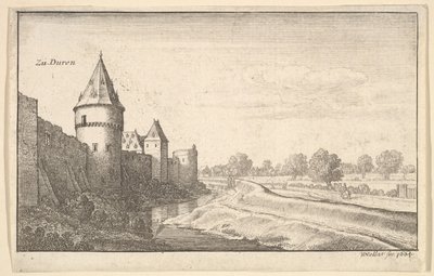 I Duren, 1664. af Wenceslaus Hollar